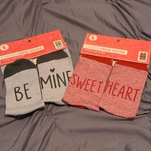 Nwt cute be mine sock bundle
